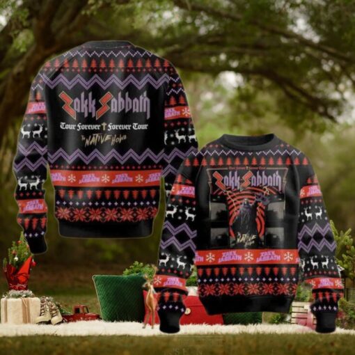 Zakk Sabbath The Native Howl Christmas Sweater Chirstmas Gifts 2024 Xmas For Family And Friends Ugly Sweater