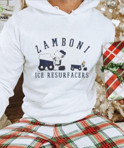 Zamboni Ice Resurfacers Snoopy T Shirt
