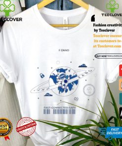 Zano fast connected safe on Space shirt