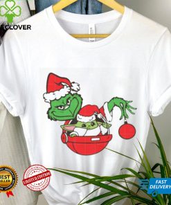 Grinch With Baby Yoda Christmas T Shirt