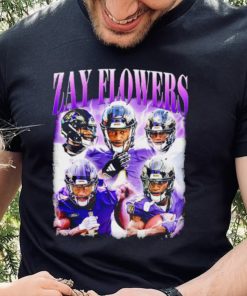 Zay Flowers Baltimore Ravens graphic 2024 shirt 1 Zay Flowers Baltimore Ravens graphic 2024 shirt