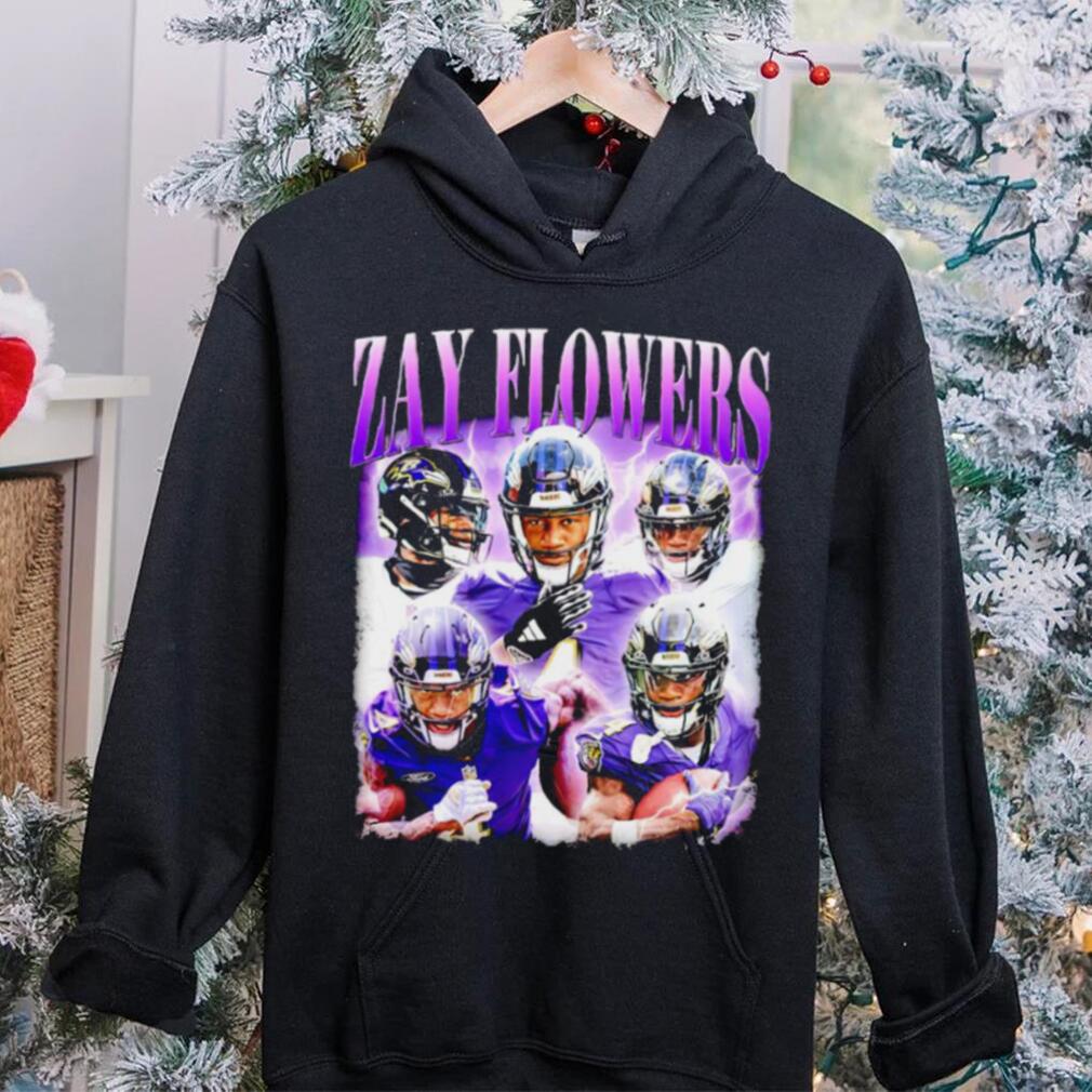 Zay Flowers Baltimore Ravens graphic 2024 shirt Zay Flowers Baltimore Ravens graphic 2024 shirt