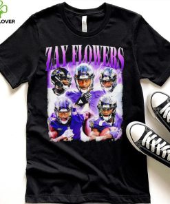 Zay Flowers Baltimore Ravens graphic 2024 shirt 4 Zay Flowers Baltimore Ravens graphic 2024 shirt