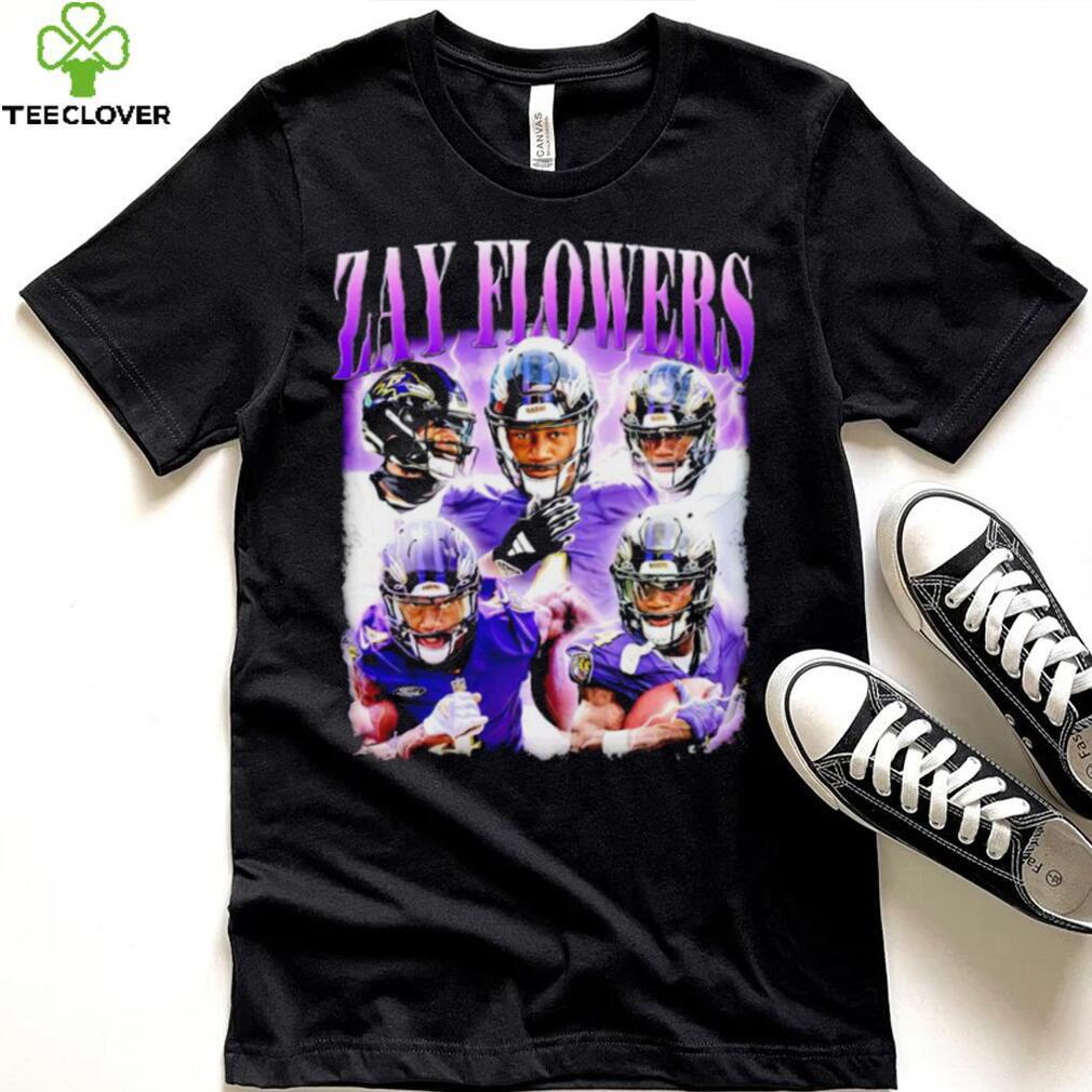 Zay Flowers Baltimore Ravens graphic 2024 shirt Zay Flowers Baltimore Ravens graphic 2024 shirt