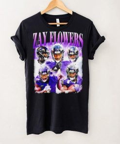 Zay Flowers Baltimore Ravens graphic 2024 shirt 5 Zay Flowers Baltimore Ravens graphic 2024 shirt