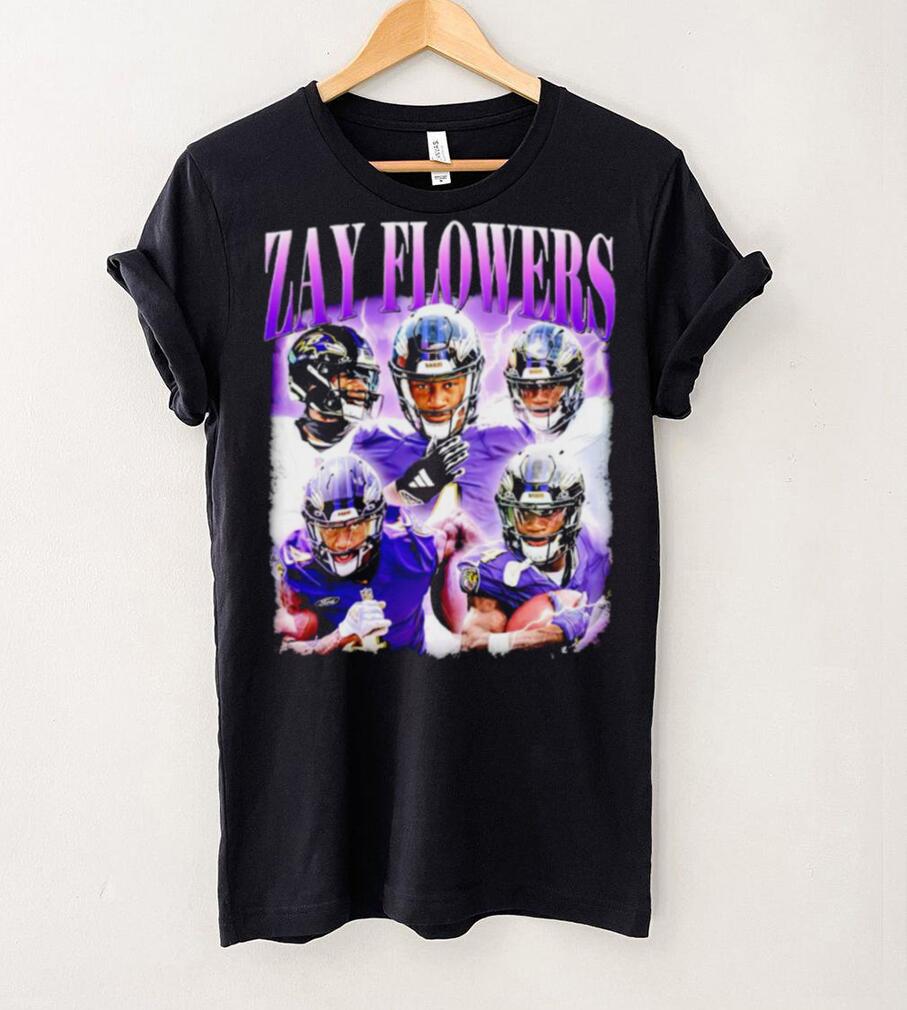 Zay Flowers Baltimore Ravens graphic 2024 shirt Zay Flowers Baltimore Ravens graphic 2024 shirt