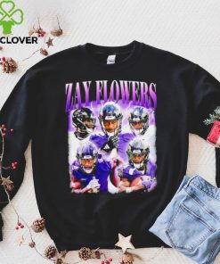 Zay Flowers Baltimore Ravens graphic 2024 shirt 7 Zay Flowers Baltimore Ravens graphic 2024 shirt