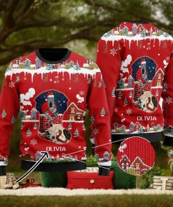 Zebra Santa Claus Custom For Christmas Gifts Ugly Christmas Holiday Sweater