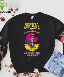 Zebrahead March 22 2024 Noumea New Caledonia Poster shirt