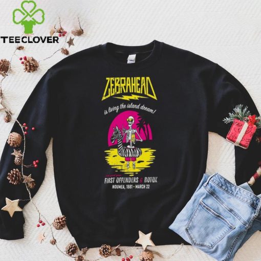 Zebrahead March 22 2024 Noumea New Caledonia Poster shirt