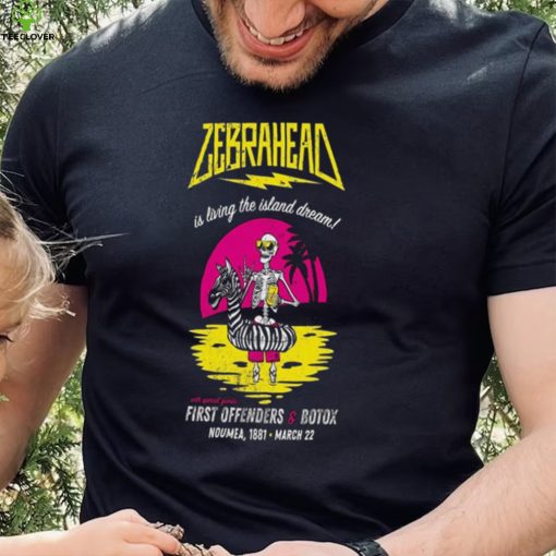 Zebrahead March 22 2024 Noumea New Caledonia Poster shirt