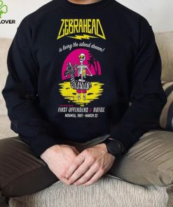 Zebrahead March 22 2024 Noumea New Caledonia Poster shirt