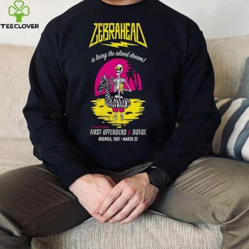 Zebrahead March 22 2024 Noumea New Caledonia Poster shirt
