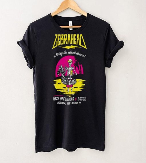 Zebrahead March 22 2024 Noumea New Caledonia Poster shirt