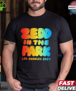 Zedd In The Park Los Angeles 2024 t shirt