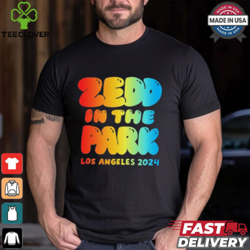 Zedd In The Park Los Angeles 2024 t shirt