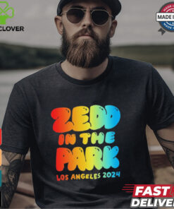 Zedd In The Park Los Angeles 2024 t shirt