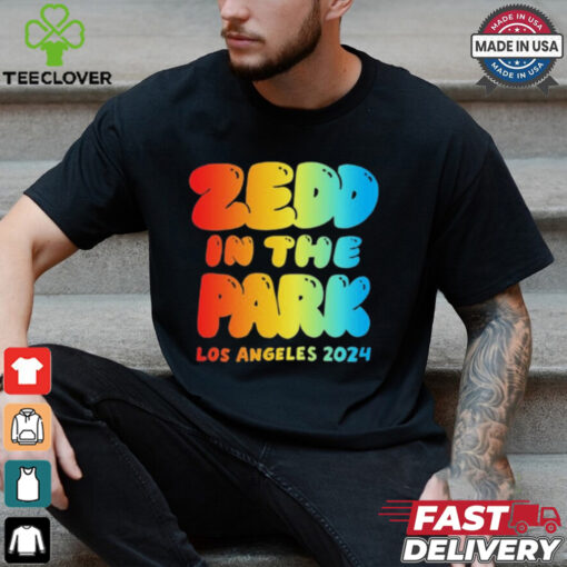 Zedd In The Park Los Angeles 2024 t shirt