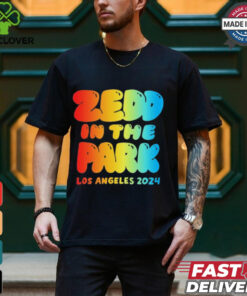 Zedd In The Park Los Angeles 2024 t shirt