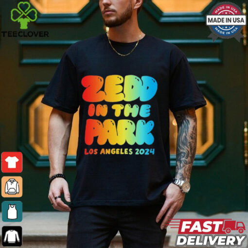 Zedd In The Park Los Angeles 2024 t shirt