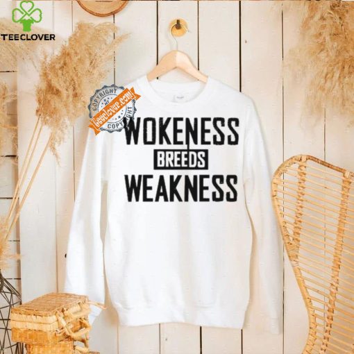 Zeek Arkham wear Wokeness breeds weakness 2024 hoodie, sweater, longsleeve, shirt v-neck, t-shirt