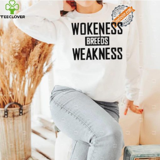 Zeek Arkham wear Wokeness breeds weakness 2024 hoodie, sweater, longsleeve, shirt v-neck, t-shirt