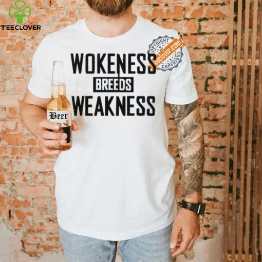 Zeek Arkham wear Wokeness breeds weakness 2024 hoodie, sweater, longsleeve, shirt v-neck, t-shirt