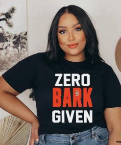 Zero Bark given Cleveland Browns shirt