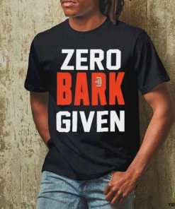 Zero Bark given Cleveland Browns shirt 3 Zero Bark given Cleveland Browns shirt