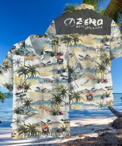 Zero Motorcycles Tropical Island Unisex Hawaiian Shirt