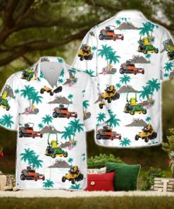 Zero Turn Lawn Mower Hawaiian Shirt