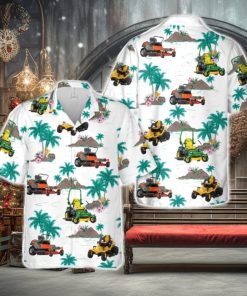 Zero Turn Lawn Mower Hawaiian Shirt