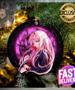 Zero Two Moonlight 2023 Holiday Gifts Custom Name Christmas Ornament