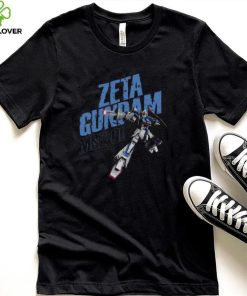 Zeta Gundam Typo Art Mobile Suit Gundam shirt