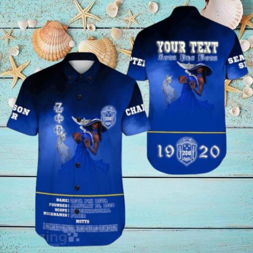 Zeta Phi Beta Motto Hawaiian Shirt For Men And Women
