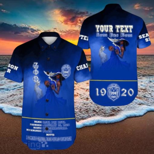 Zeta Phi Beta Motto Hawaiian Shirt For Men And Women