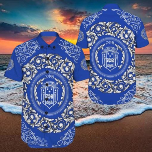 Zeta Phi Beta Sorority Hawaiian Shirt For Men And Women