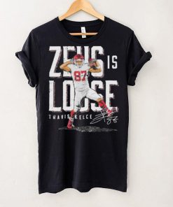 Zeus is loose Travis Kelce Kansas City Chiefs shirt