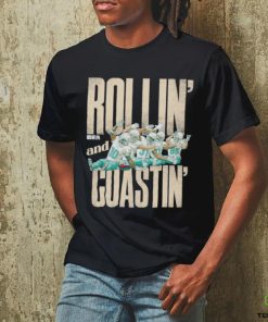 Tyreek hill miami rollin and coastin hoodie, sweater, longsleeve, shirt v-neck, t-shirt