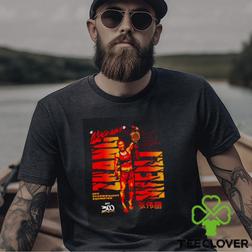 Zhang Weili UFC 300 champion active UFC fighter shirt Zhang Weili UFC 300 champion active UFC fighter shirt