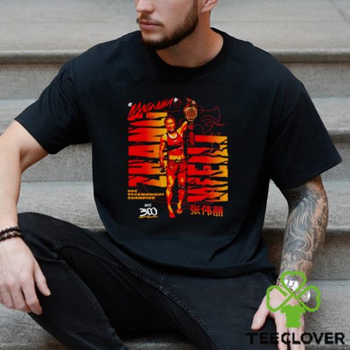 Zhang Weili UFC 300 champion active UFC fighter shirt