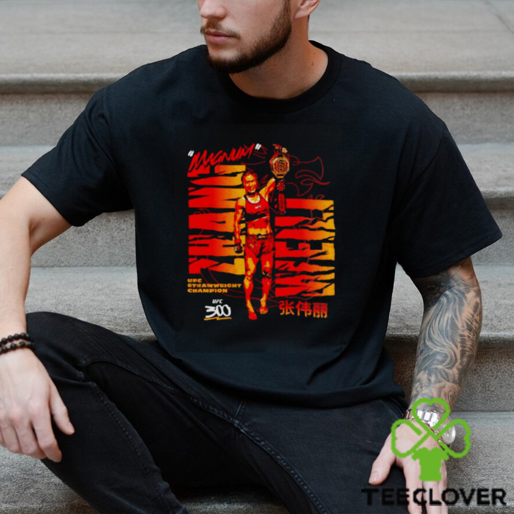 Zhang Weili UFC 300 champion active UFC fighter shirt Zhang Weili UFC 300 champion active UFC fighter shirt