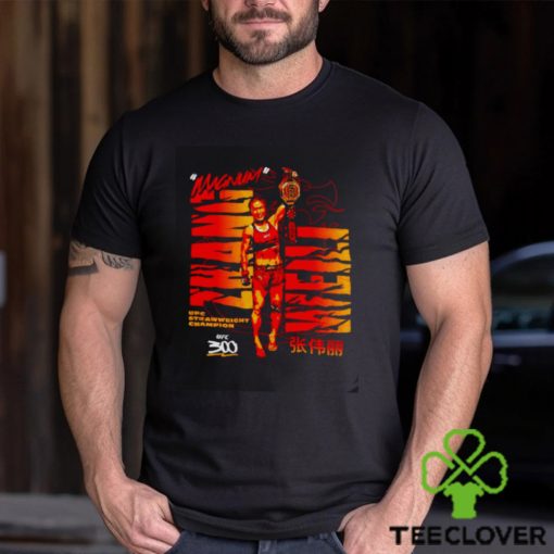 Zhang Weili UFC 300 champion active UFC fighter shirt