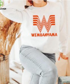 Victor Wembanyama Boulogne Levallois Metropolitans 92 logo shirt