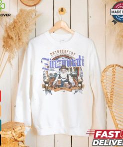 Zinzinnati Vintage Barrel Seal Oktoberfest Cincinnati T shirt