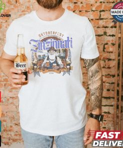 Zinzinnati Vintage Barrel Seal Oktoberfest Cincinnati T shirt