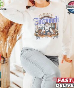 Zinzinnati Vintage Barrel Seal Oktoberfest Cincinnati T shirt
