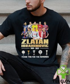 Zlatan Ibrahimovic 1999 – 2023 Thank You For The Memories T Shirt