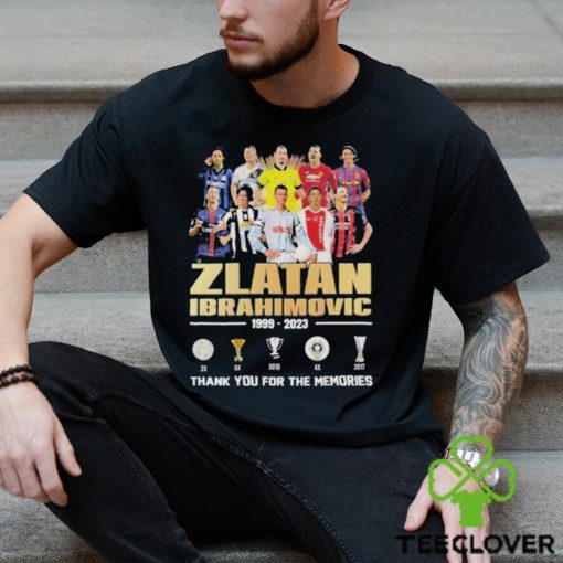 Zlatan Ibrahimovic 1999 – 2023 Thank You For The Memories T Shirt