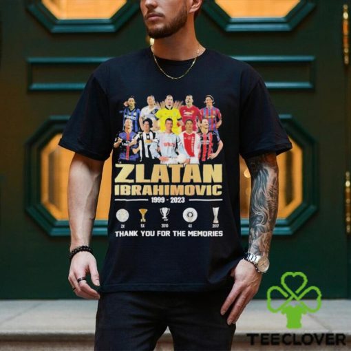 Zlatan Ibrahimovic 1999 – 2023 Thank You For The Memories T Shirt